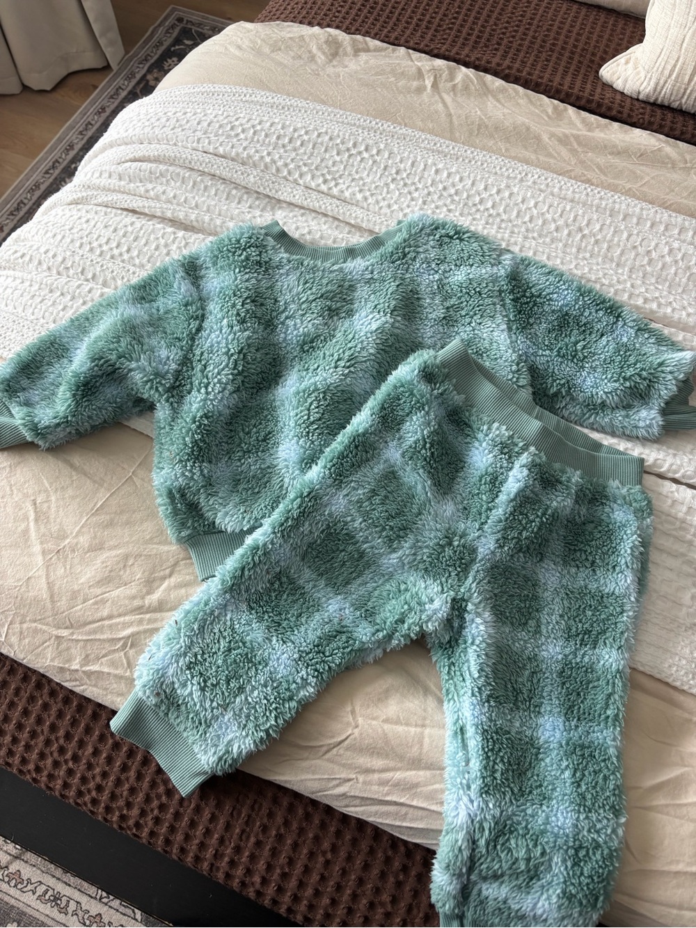 Cozy Kids Plush Set - Mint Green